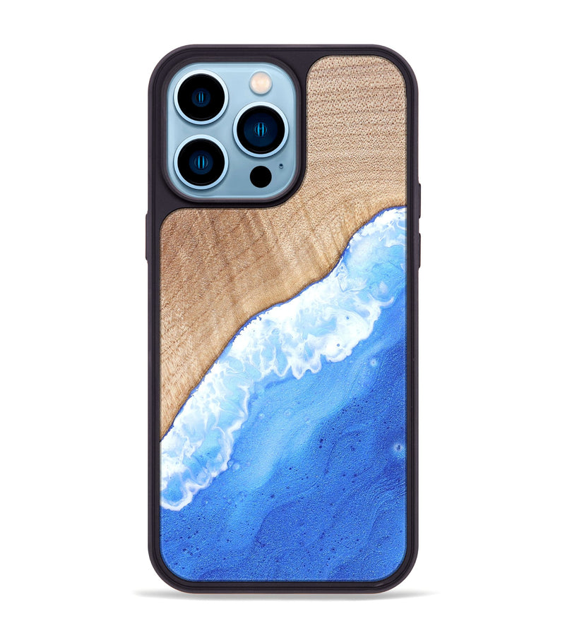 iPhone 14 Pro Max Wood Phone Case - Darian (Coastal, 821133)