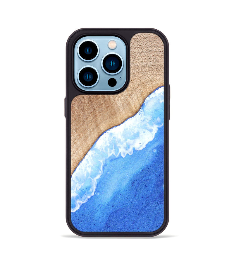 iPhone 14 Pro Wood Phone Case - Darian (Coastal, 821133)