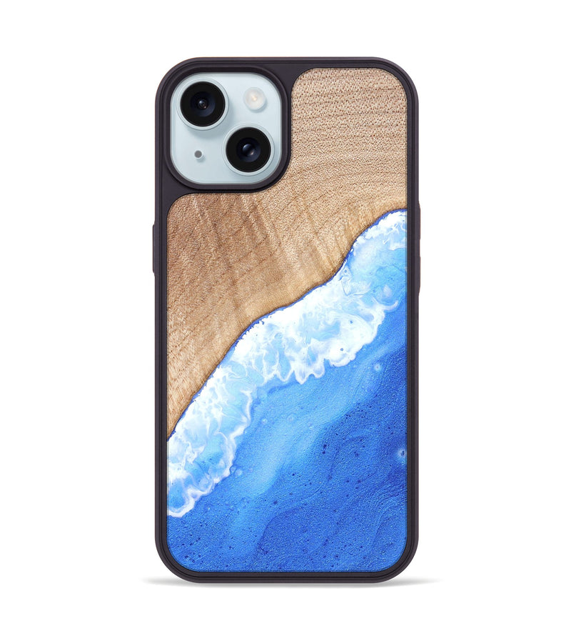 iPhone 15 Wood Phone Case - Darian (Coastal, 821133)