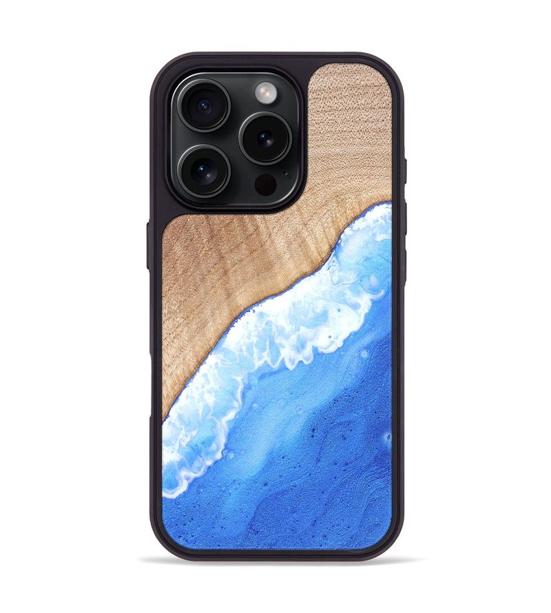 iPhone 16 Pro Wood Phone Case - Darian (Coastal, 821133)
