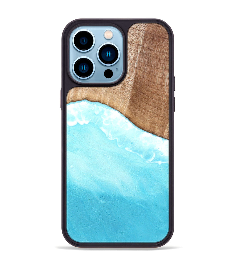 iPhone 14 Pro Max Wood Phone Case - Lavina (Coastal, 821135)