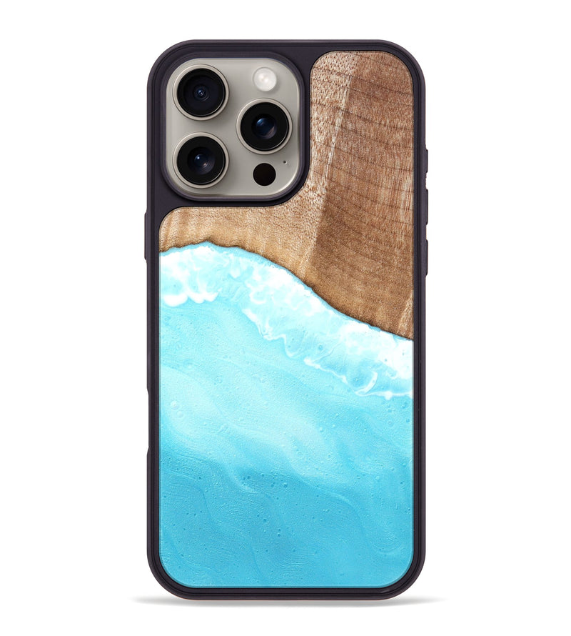 iPhone 16 Pro Max Wood Phone Case - Lavina (Coastal, 821135)