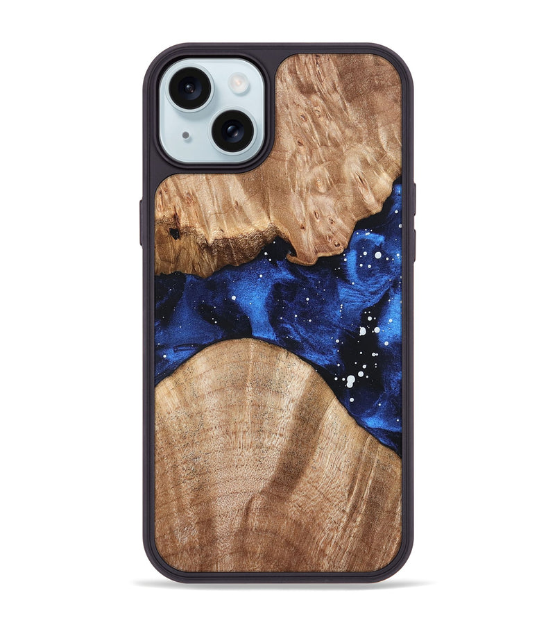 iPhone 15 Plus Wood Phone Case - Jan (Cosmos, 821141)