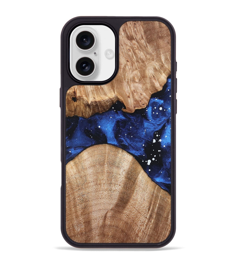 iPhone 16 Plus Wood Phone Case - Jan (Cosmos, 821141)