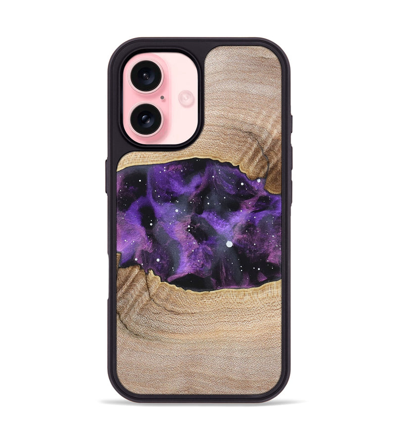 iPhone 16 Wood Phone Case - Kaden (Cosmos, 821142)