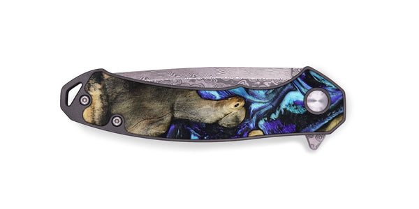 EDC Wood Pocket Knife - Riley (Purple, 821157)