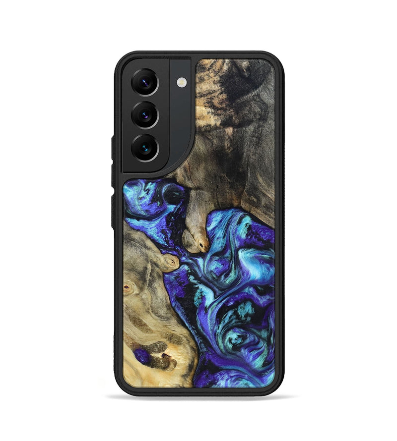 Galaxy S22 Wood Phone Case - Riley (Purple, 821157)