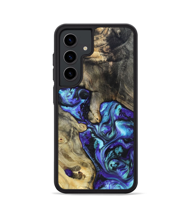 Galaxy S24 Wood Phone Case - Riley (Purple, 821157)
