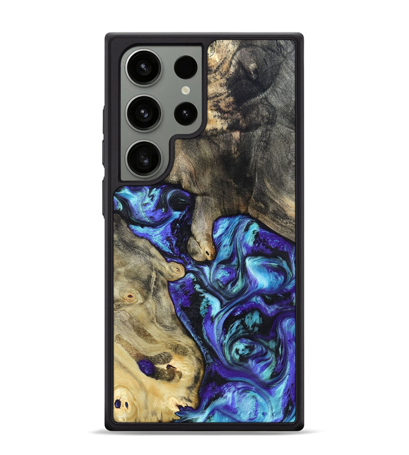 Galaxy S24 Ultra Wood Phone Case - Riley (Purple, 821157)