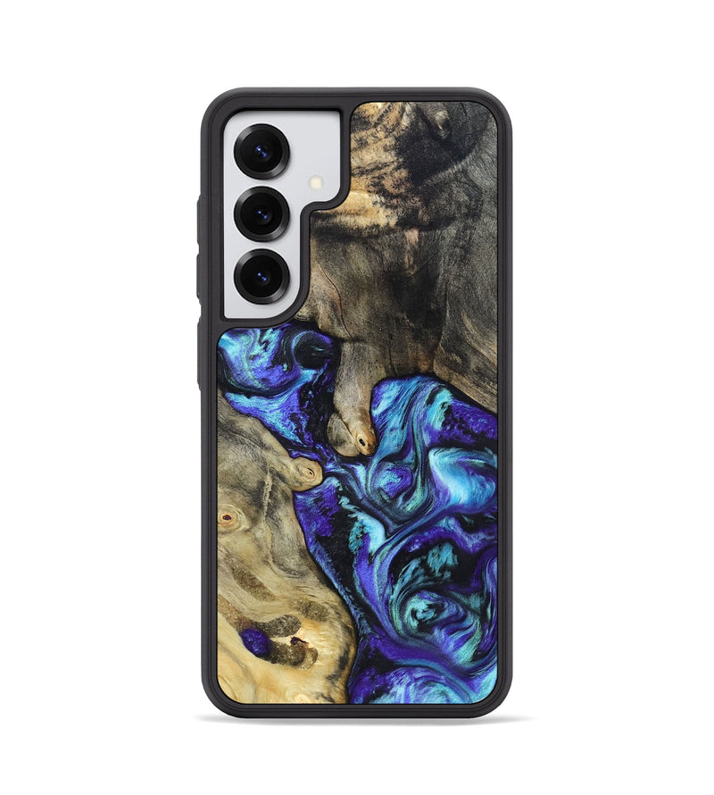 Galaxy S25 Wood Phone Case - Riley (Purple, 821157)
