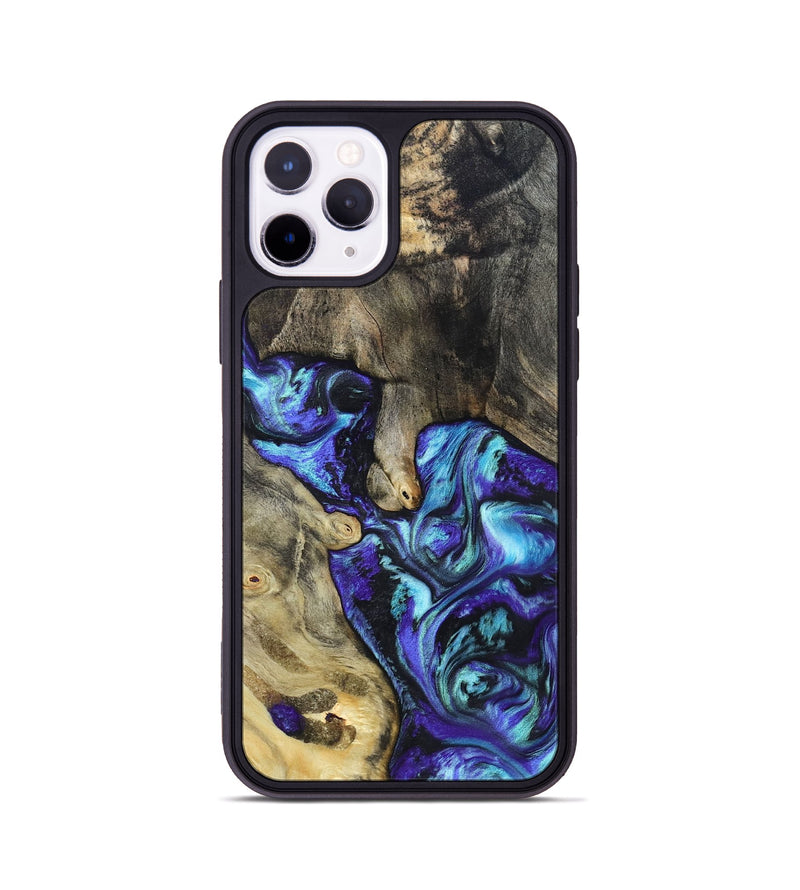 iPhone 11 Pro Wood Phone Case - Riley (Purple, 821157)