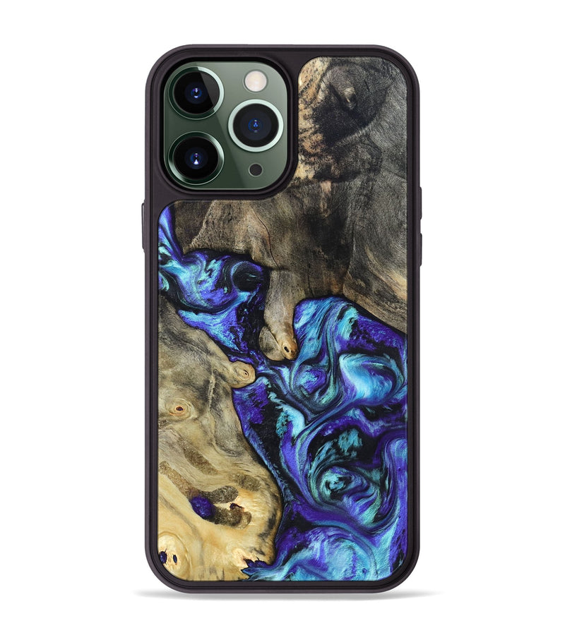 iPhone 13 Pro Max Wood Phone Case - Riley (Purple, 821157)