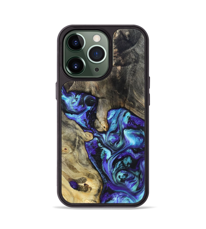 iPhone 13 Pro Wood Phone Case - Riley (Purple, 821157)