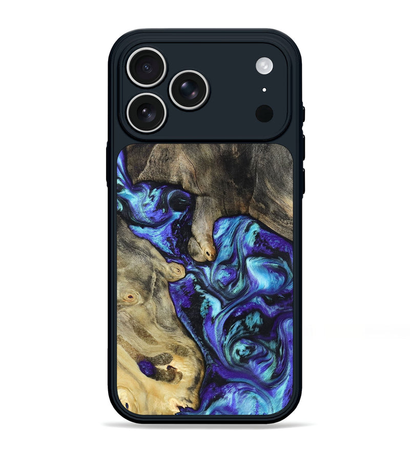 iPhone 17 Pro Max Wood Phone Case - Riley (Purple, 821157)