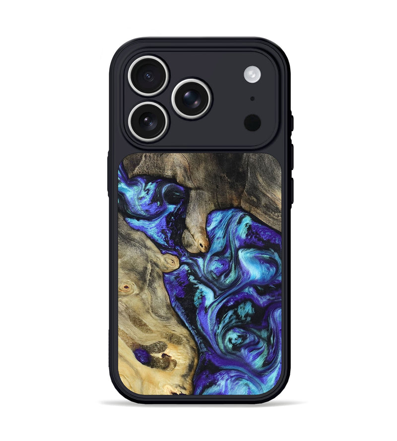 iPhone 17 Pro Wood Phone Case - Riley (Purple, 821157)