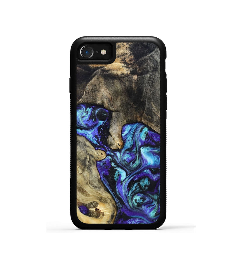 iPhone SE Wood Phone Case - Riley (Purple, 821157)