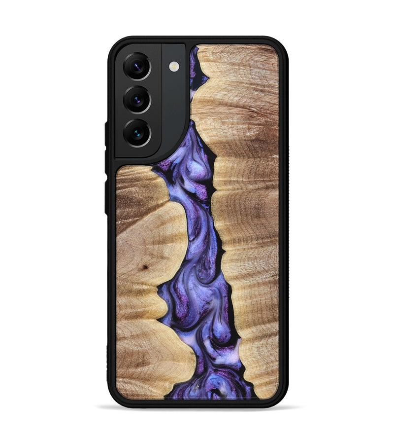 Galaxy S22 Plus Wood Phone Case - Mavis (Purple, 821158)