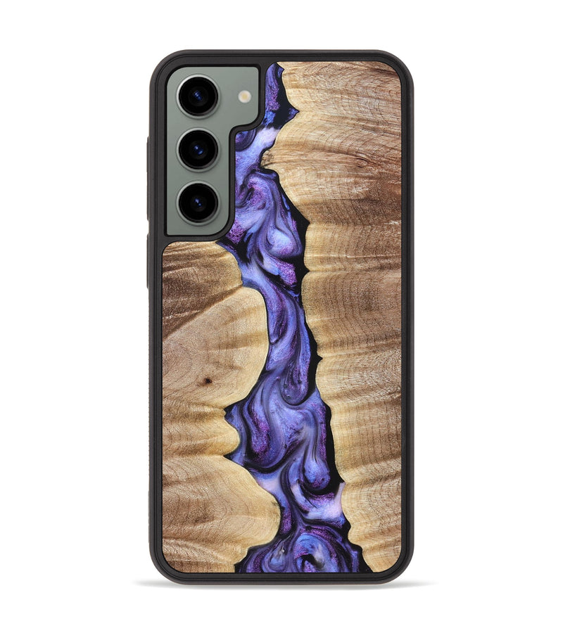 Galaxy S23 Plus Wood Phone Case - Mavis (Purple, 821158)