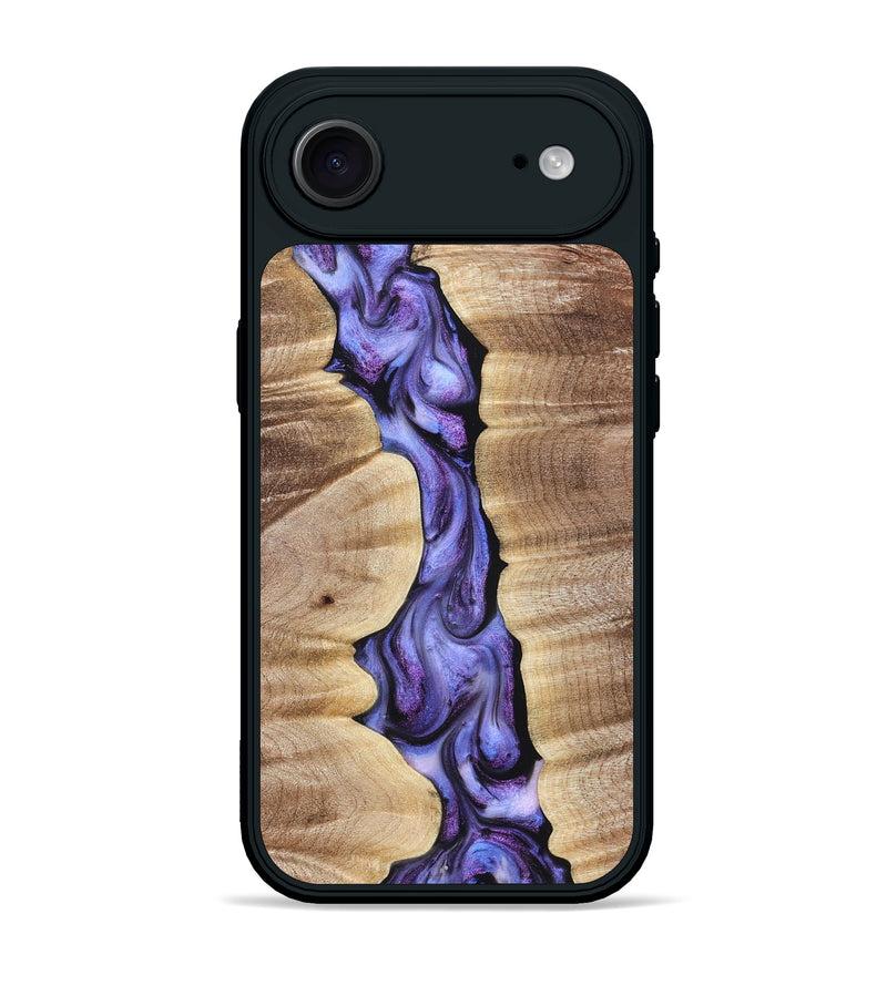iPhone 17 Air Wood Phone Case - Mavis (Purple, 821158)
