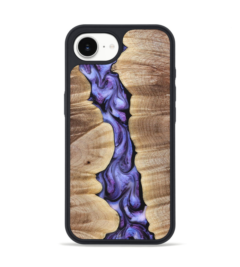 iPhone 17e Wood Phone Case - Mavis (Purple, 821158)