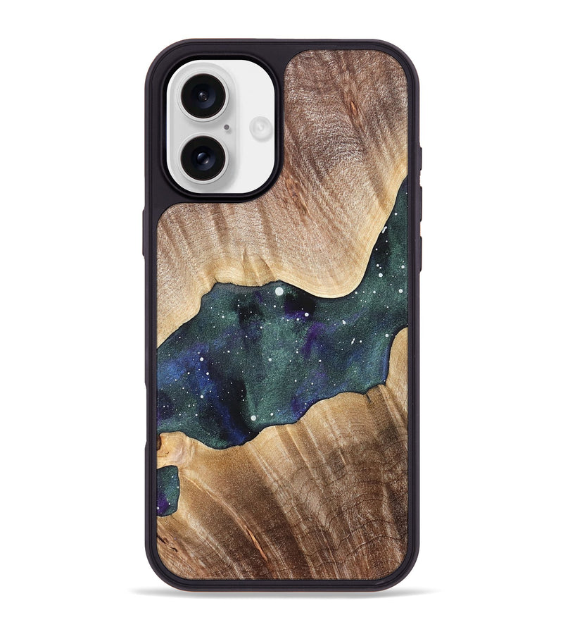 iPhone 16 Plus Wood Phone Case - Kevon (Cosmos, 821161)