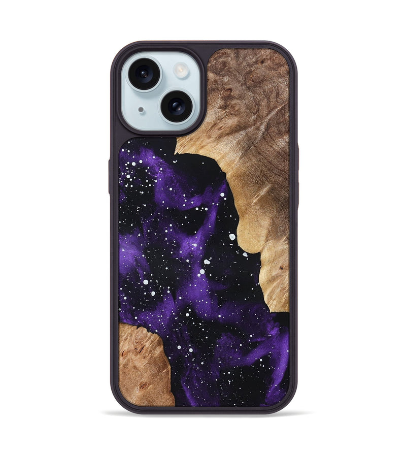iPhone 15 Wood Phone Case - Brandie (Cosmos, 821163)