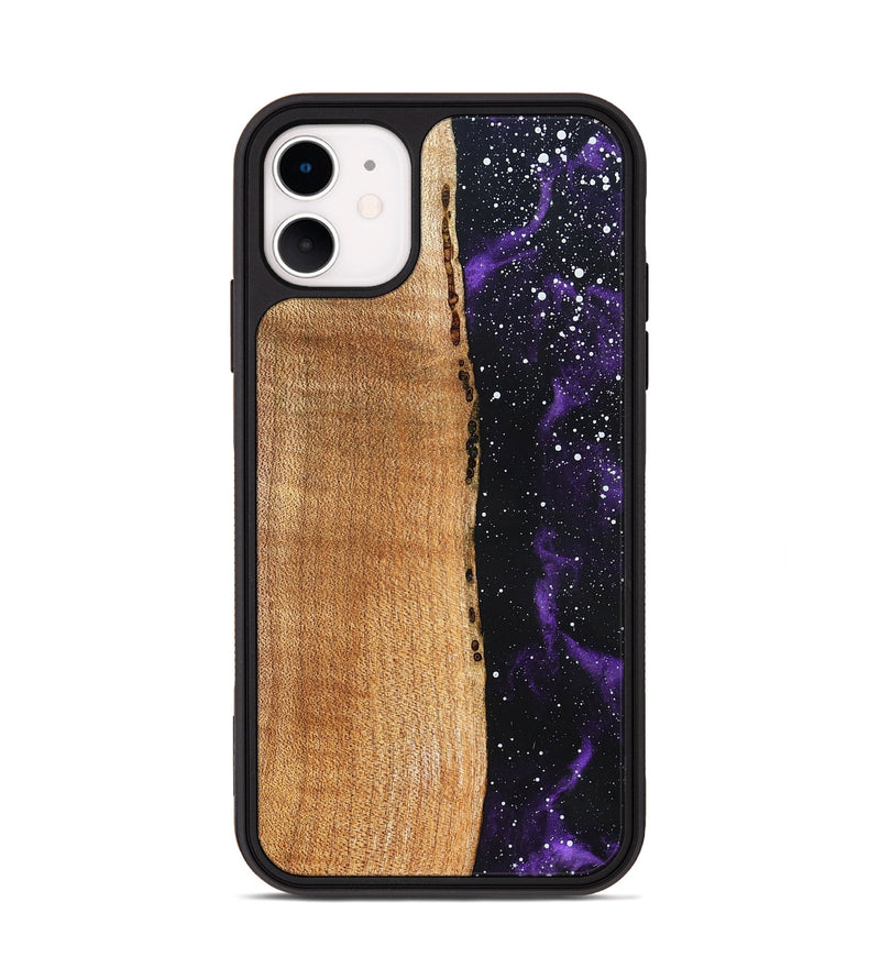 iPhone 11 Wood Phone Case - Felecia (Cosmos, 821165)