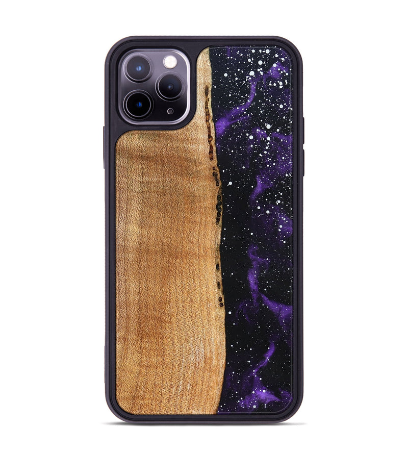 iPhone 11 Pro Max Wood Phone Case - Felecia (Cosmos, 821165)