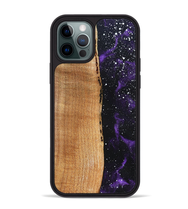 iPhone 12 Pro Max Wood Phone Case - Felecia (Cosmos, 821165)