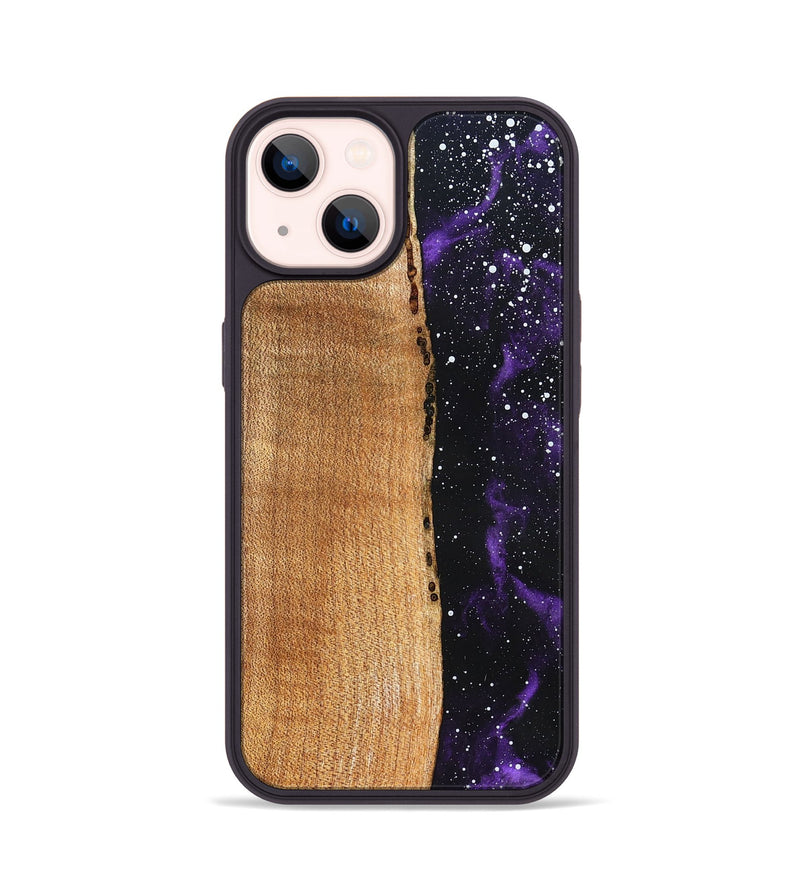 iPhone 14 Wood Phone Case - Felecia (Cosmos, 821165)