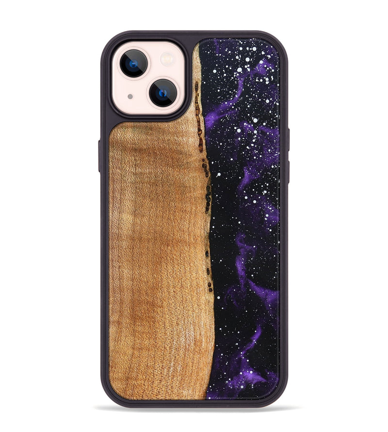 iPhone 14 Plus Wood Phone Case - Felecia (Cosmos, 821165)