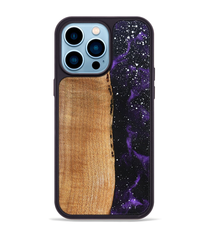 iPhone 14 Pro Max Wood Phone Case - Felecia (Cosmos, 821165)