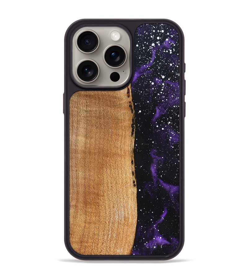 iPhone 15 Pro Max Wood Phone Case - Felecia (Cosmos, 821165)