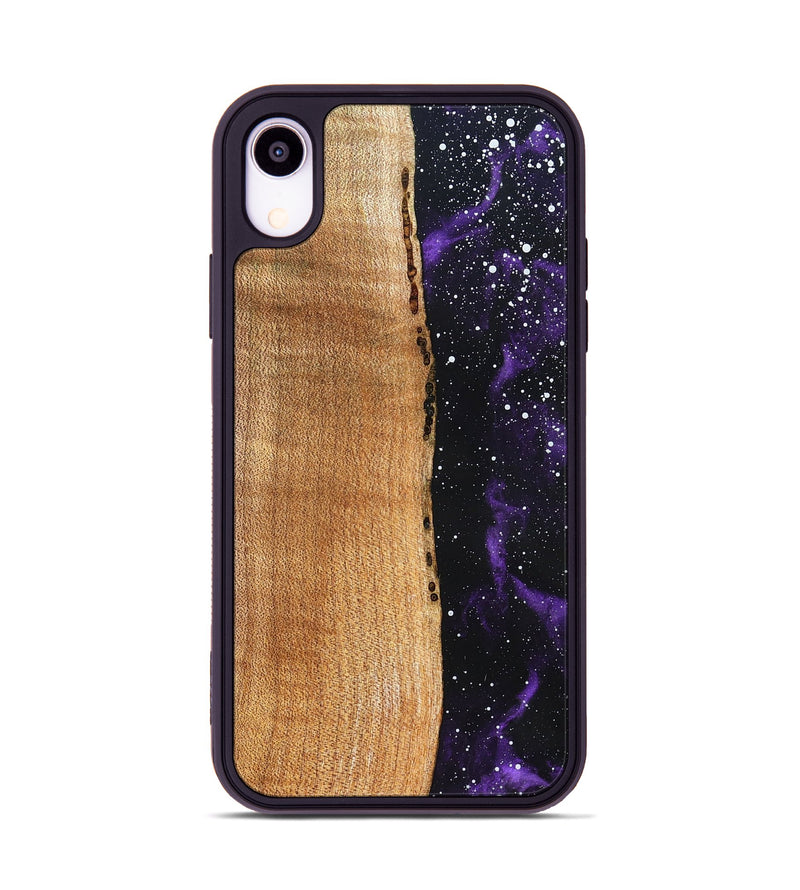 iPhone Xr Wood Phone Case - Felecia (Cosmos, 821165)