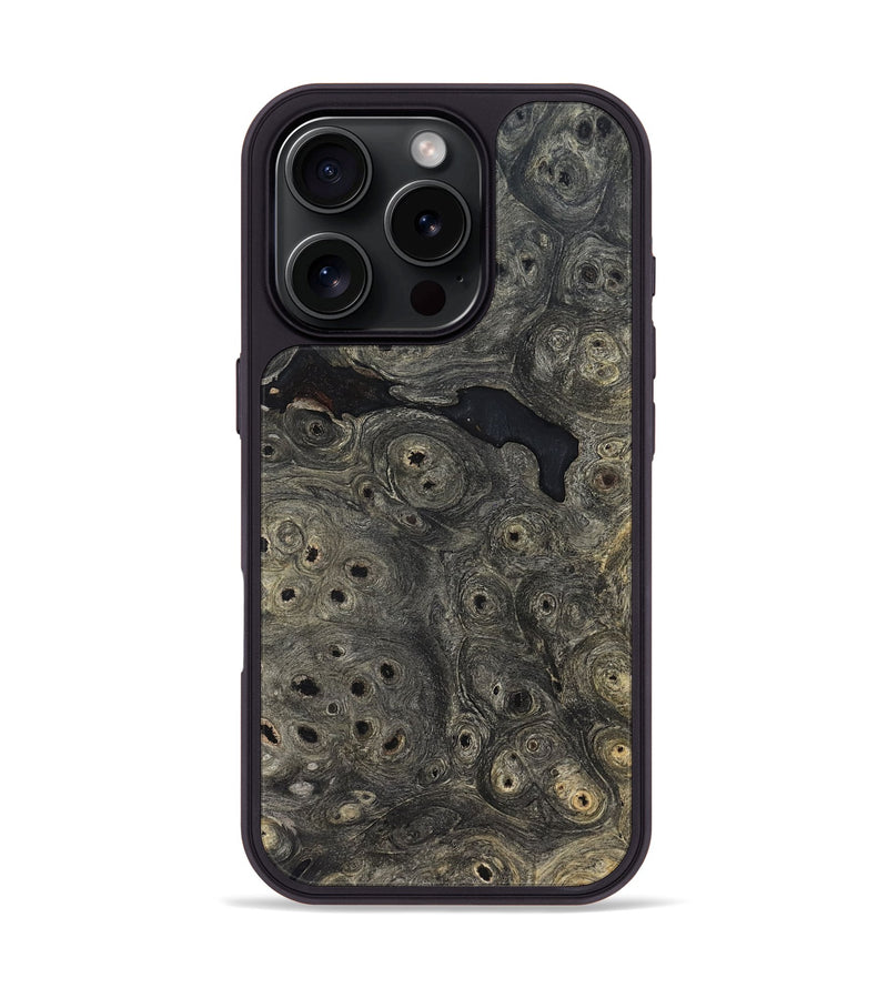 iPhone 16 Pro Wood Phone Case - Breann (Wood Burl, 821170)