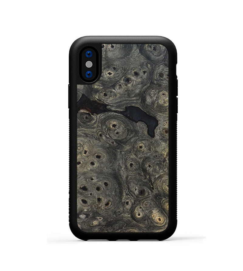 iPhone Xs Wood Phone Case - Breann (Wood Burl, 821170)