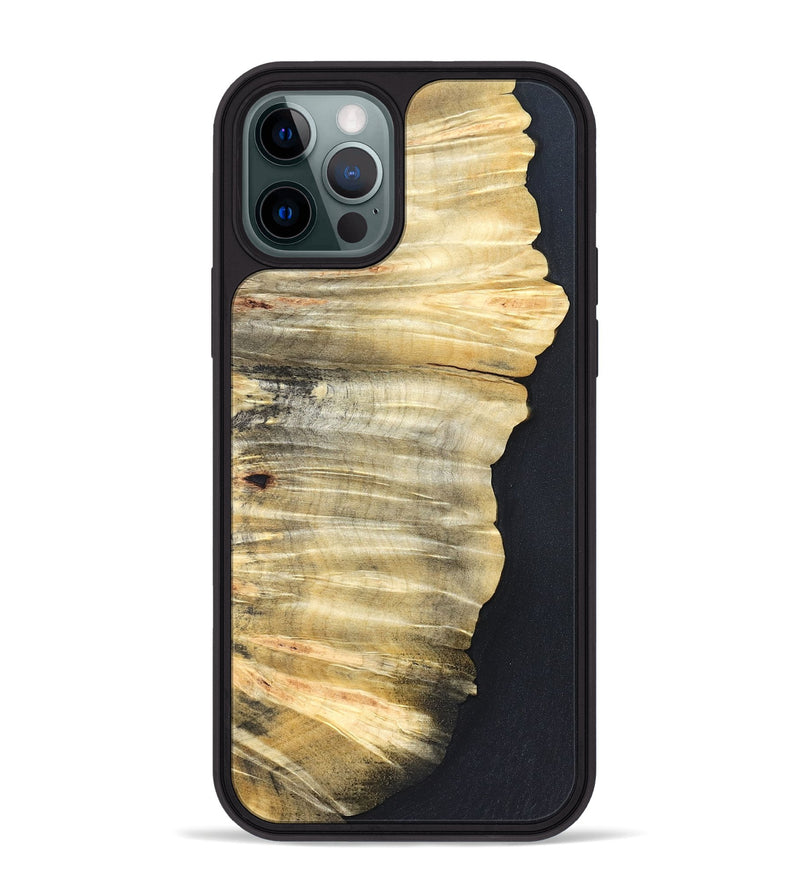 iPhone 12 Pro Max Wood Phone Case - Donie (Wood Burl, 821171)