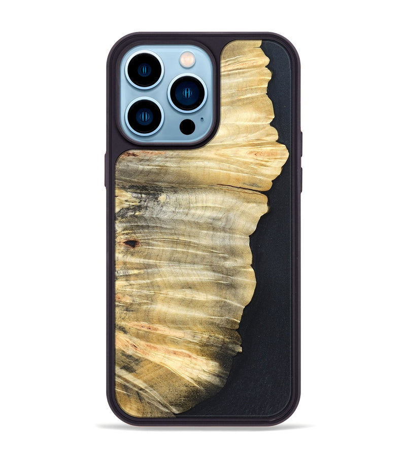 iPhone 14 Pro Max Wood Phone Case - Donie (Wood Burl, 821171)