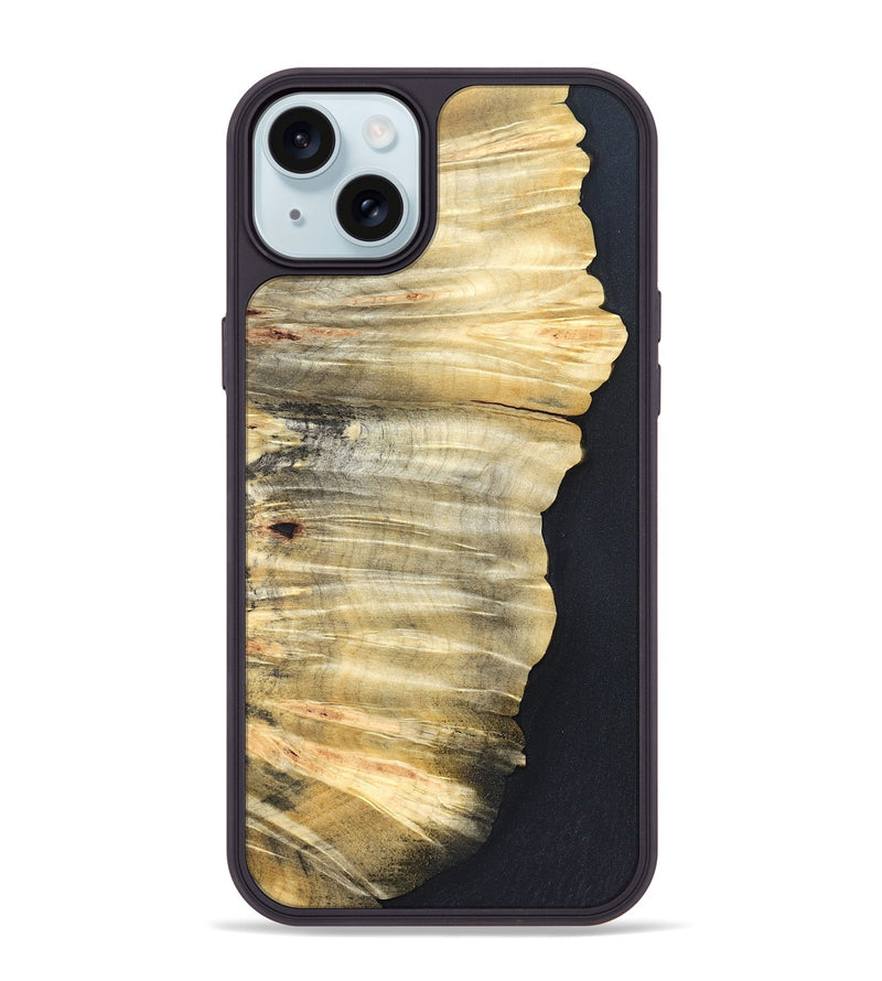 iPhone 15 Plus Wood Phone Case - Donie (Wood Burl, 821171)