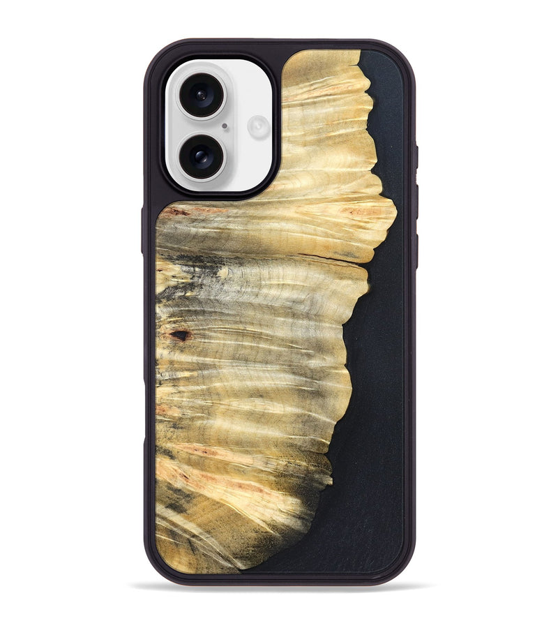 iPhone 16 Plus Wood Phone Case - Donie (Wood Burl, 821171)