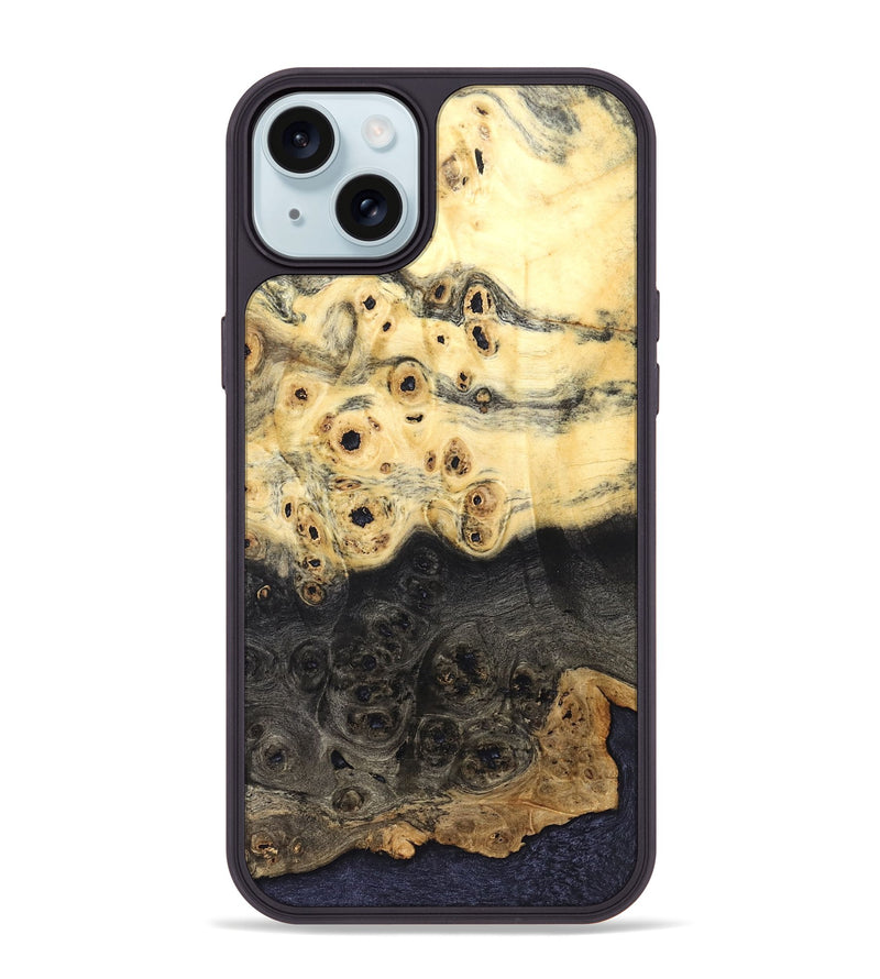iPhone 15 Plus Wood Phone Case - Koby (Wood Burl, 821172)