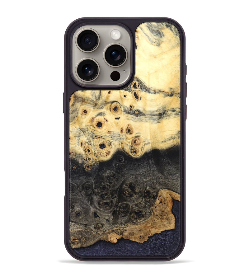 iPhone 16 Pro Max Wood Phone Case - Koby (Wood Burl, 821172)