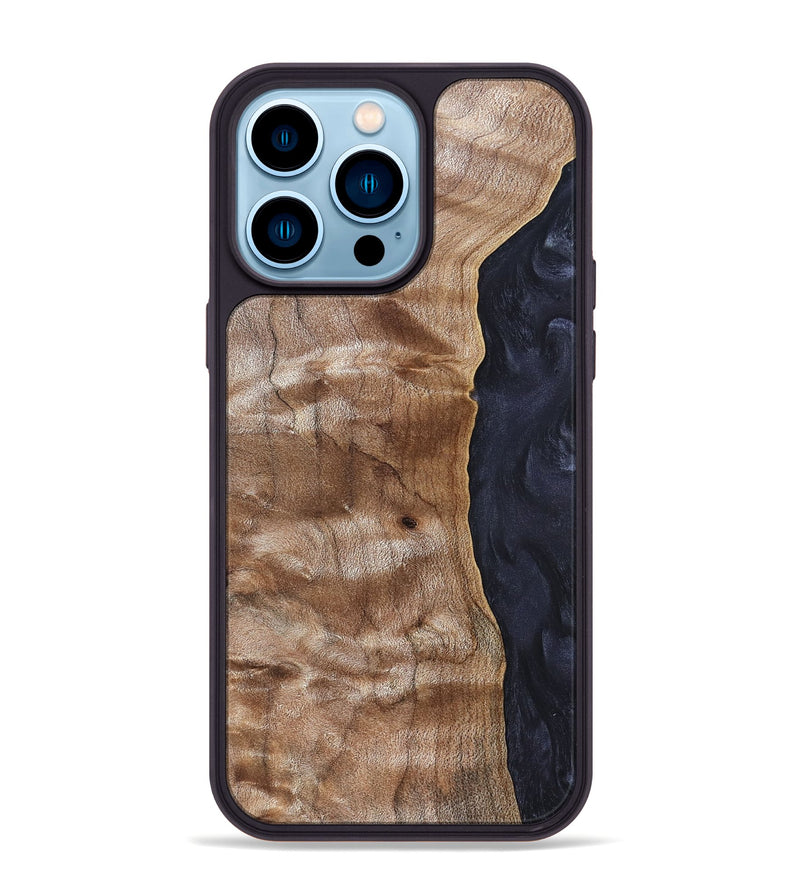 iPhone 14 Pro Max Wood Phone Case - Dewayne (Wood Burl, 821175)