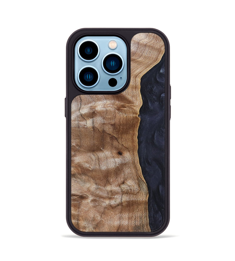iPhone 14 Pro Wood Phone Case - Dewayne (Wood Burl, 821175)
