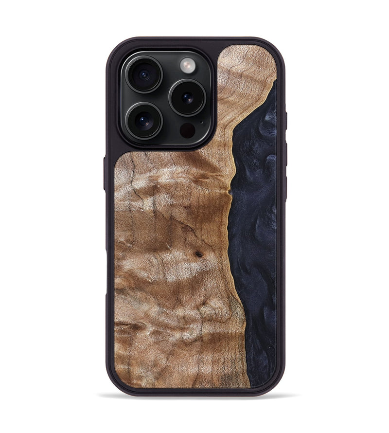 iPhone 16 Pro Wood Phone Case - Dewayne (Wood Burl, 821175)