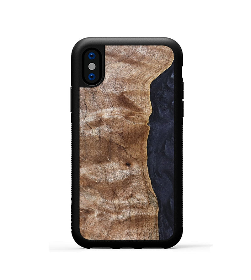 iPhone Xs Wood Phone Case - Dewayne (Wood Burl, 821175)