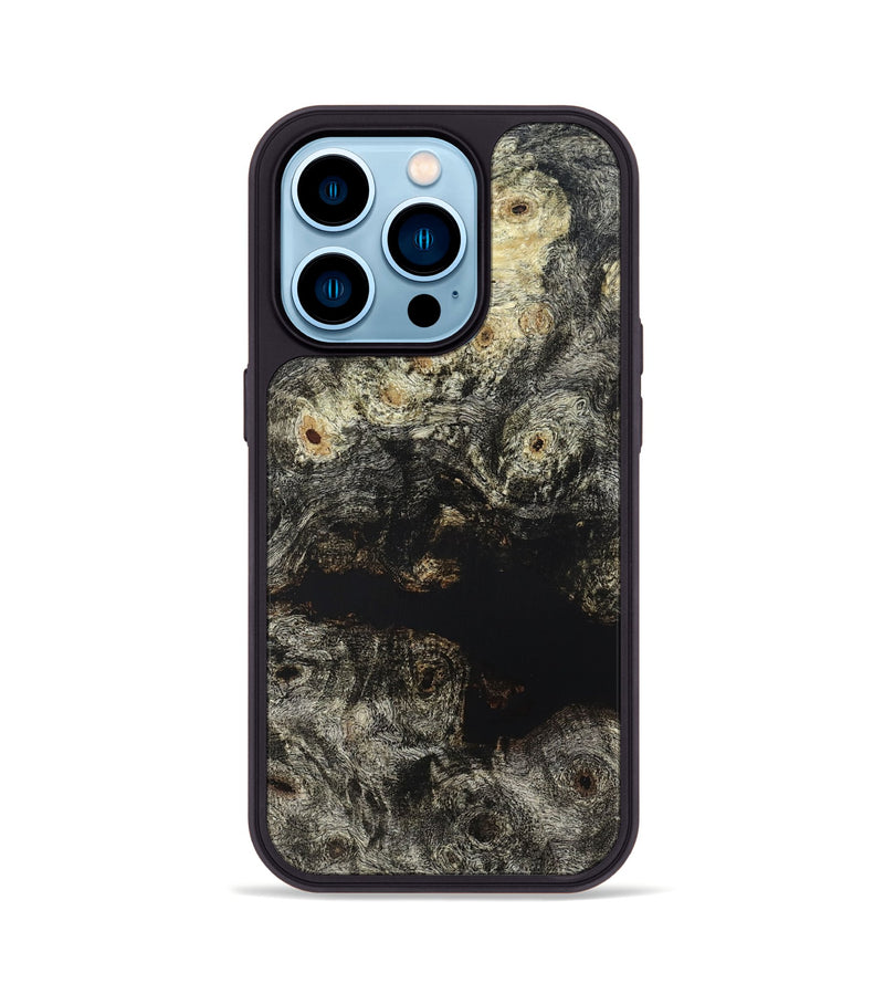 iPhone 14 Pro Wood Phone Case - Jeramie (Wood Burl, 821176)