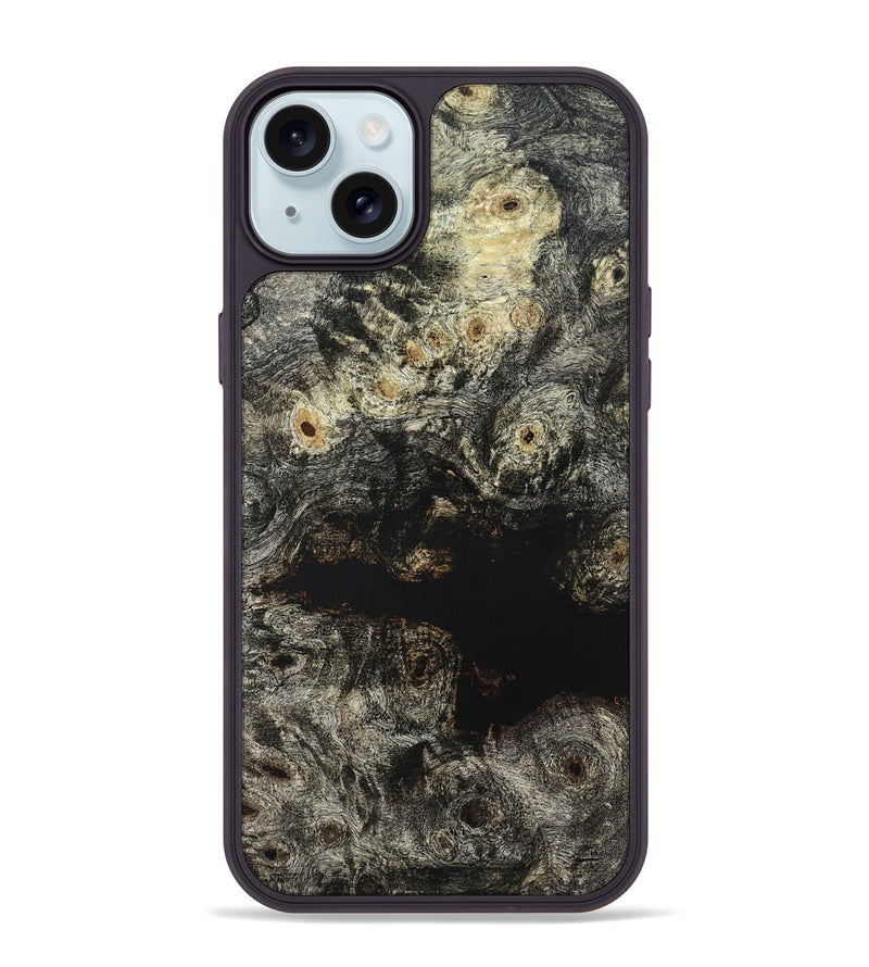 iPhone 15 Plus Wood Phone Case - Jeramie (Wood Burl, 821176)