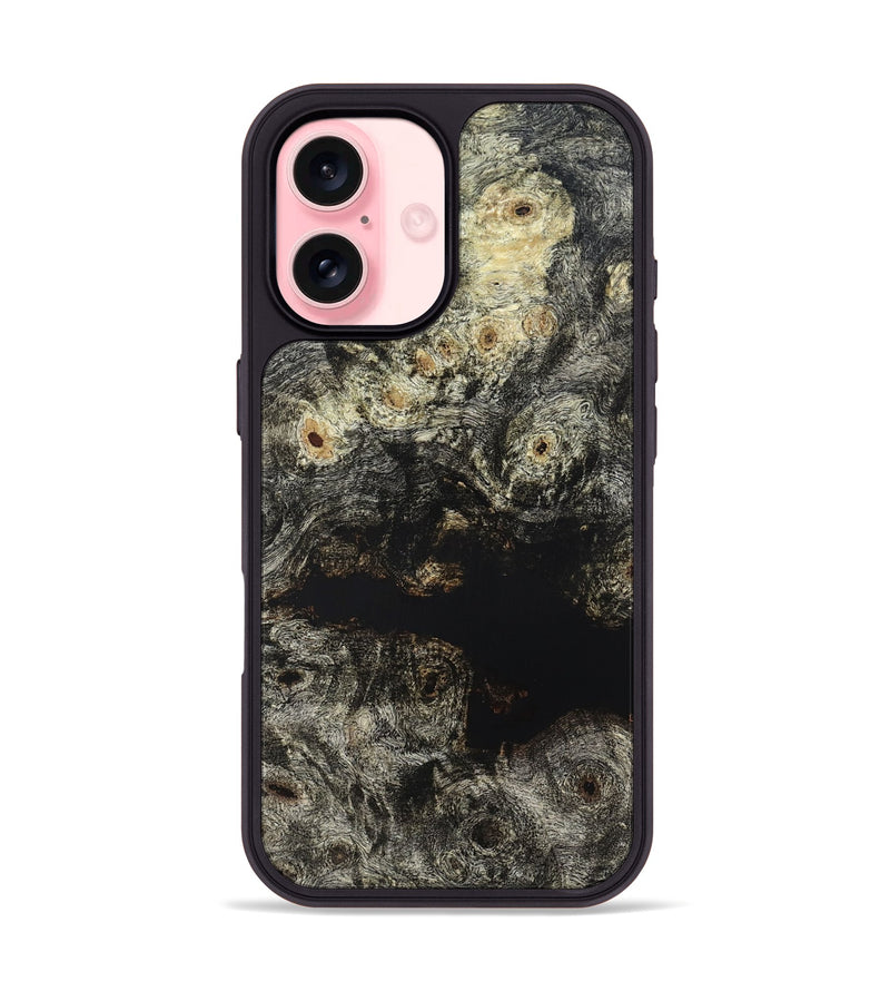 iPhone 16 Wood Phone Case - Jeramie (Wood Burl, 821176)