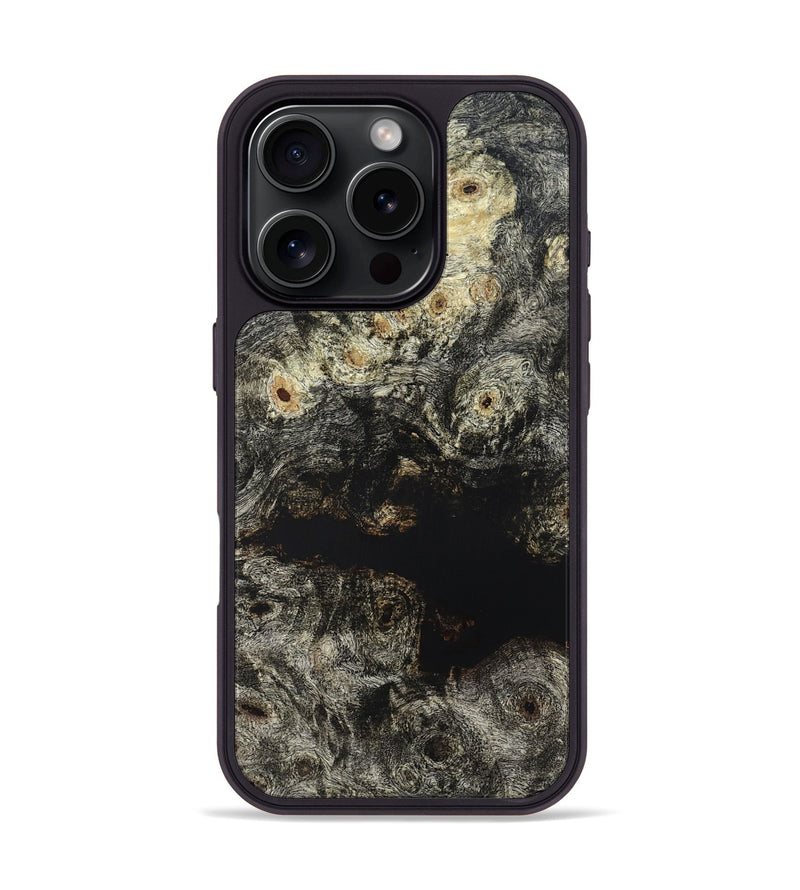 iPhone 16 Pro Wood Phone Case - Jeramie (Wood Burl, 821176)